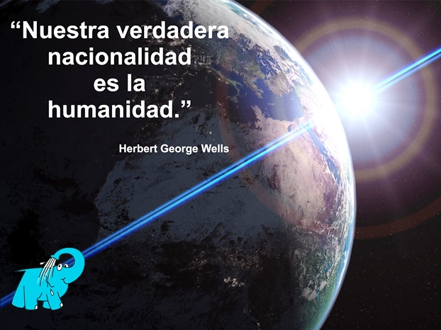 Una Ensañanza de H. G. Wells en la Frase del Día del Elefante Azul de Avilés